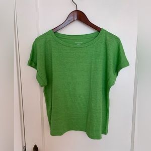 Eileen Fisher linen t shirt women’s petite medium